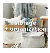shop storage and organization