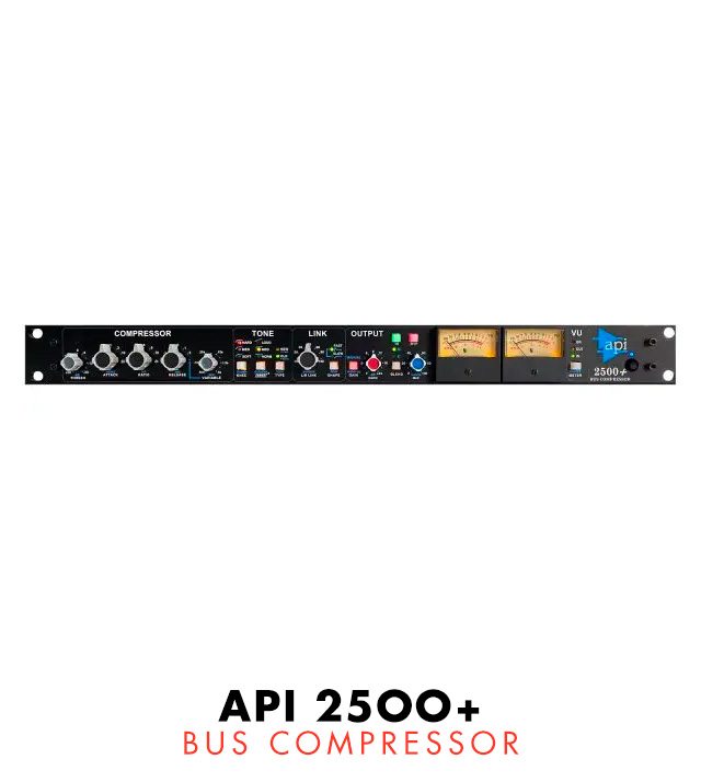 API 2500+ Stereo Bus Compressor