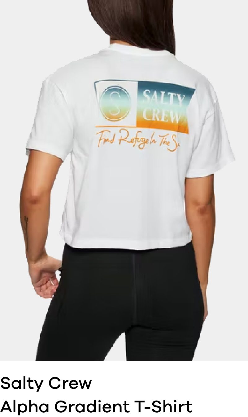 Salty Crew Alpha Gradient Short Sleeve T-Shirt 