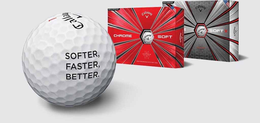 Custom Chrome Soft Golf Balls
