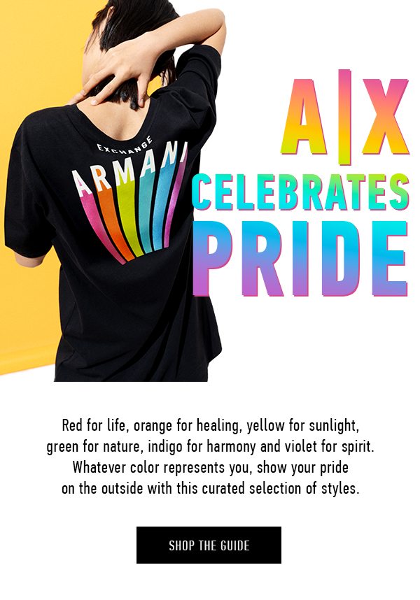 armani exchange pride