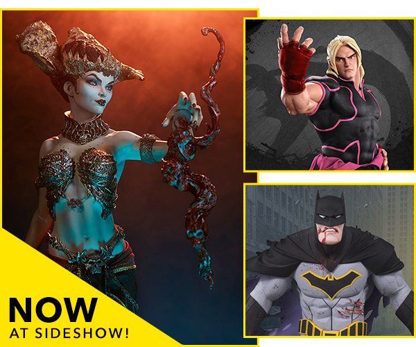 Now Available at Sideshow - Gethsemoni, Ken Masters, and Batman!
