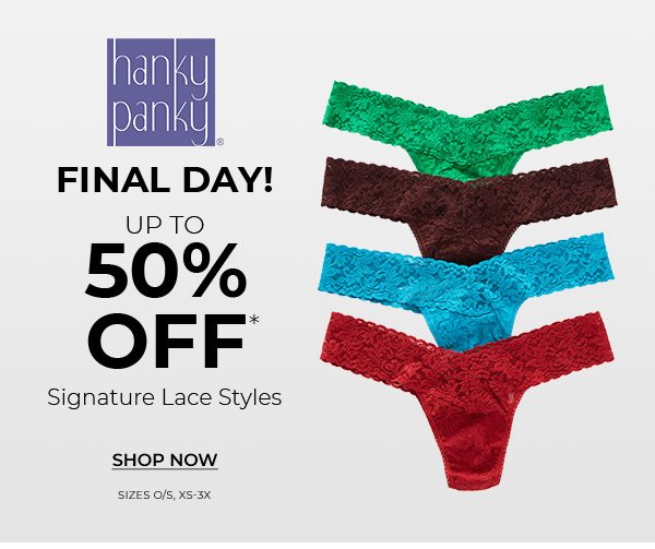 Shop the Hanky Panky Sale