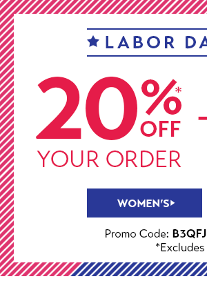20% off* + Free Shipping on $29+ - Shop Women's