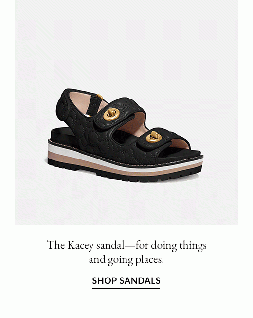 The Kacey sandal-for doing things and going places. | SHOP SANDALS