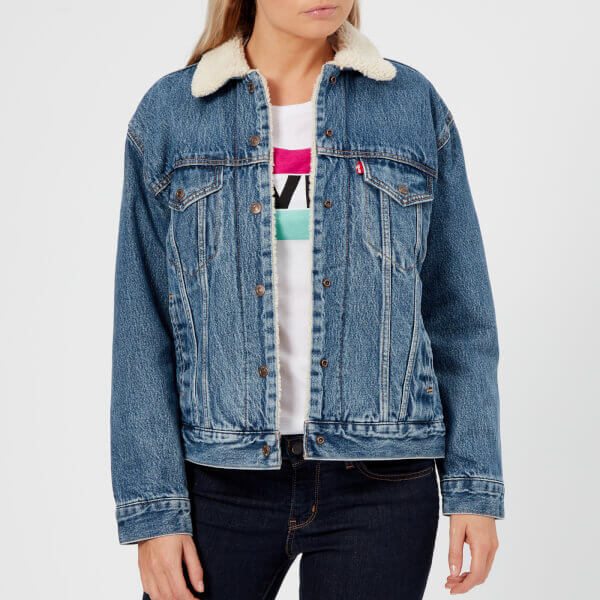 Ex-Boyfriend Sherpa Trucker Jacket