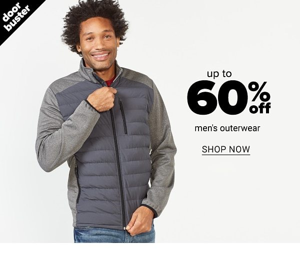 Up to 60% off Outerwear - Shop Now