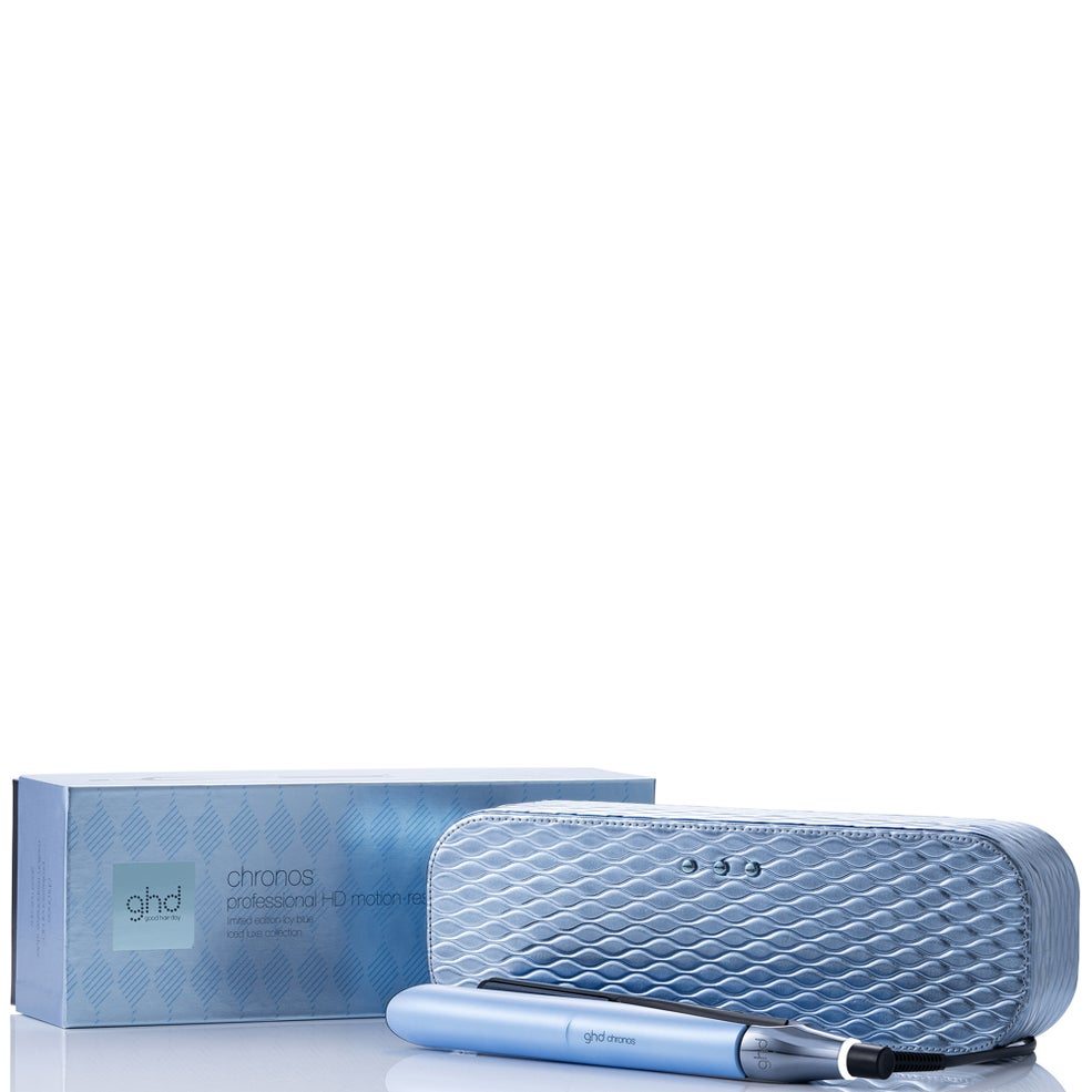 GHD LIMITED-EDITION HAIR STRAIGHTENER IN 'ICY BLUE'