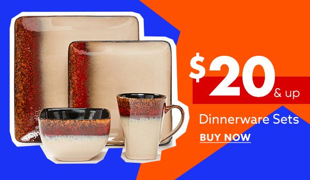 $20 & up dinnerware sets
