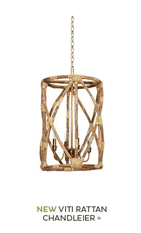 Viti Rattan Chandelier