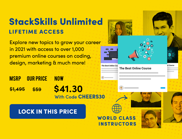 StackSkills Unlimited | Lock In This Price