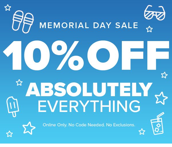 Memorial Day Sale