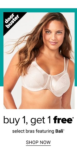 Buy 1 Get 1 Free select bras featuring Bali - Shop Now