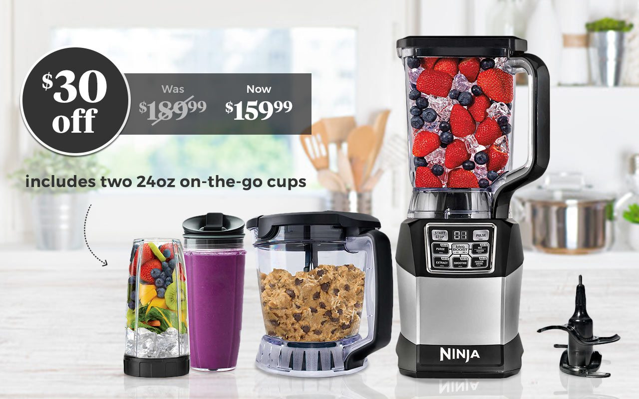 $30 off Ninja® Kitchen System with Auto-iQ Boost™