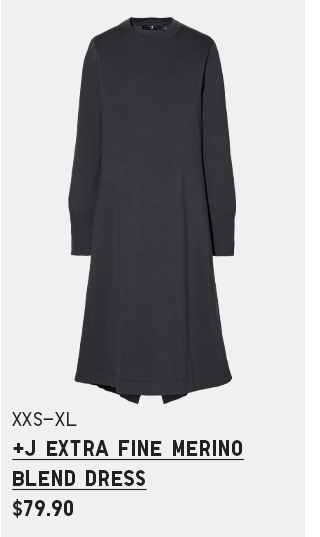 PLUS J EXTRA FINE MERINO BLEND DRESS