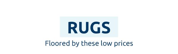 Rugs: Floored by these low prices