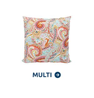 Multi Color Pillow - Shop Now