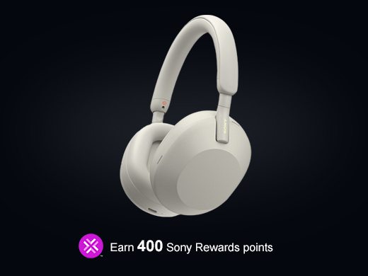 WH-1000XM5 Wireless Noise Canceling Headphones | Earn 400 Sony Rewards points