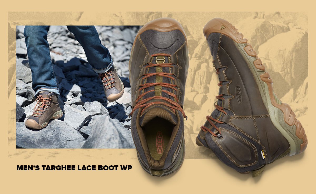 keen targhee lace boot wp