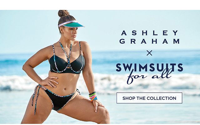 Ashley Graham x Swimsuits for all - Shop The Collection