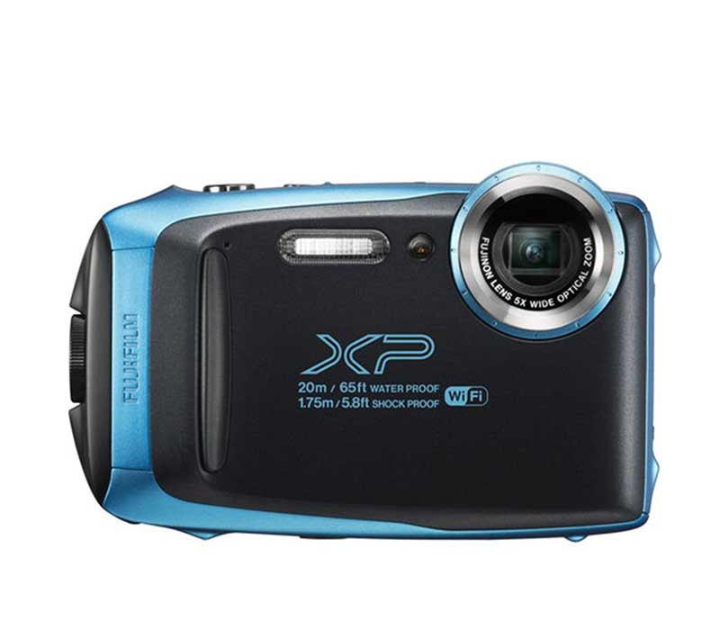 FUJIFILM XP130 Sky Blue Compact Camera