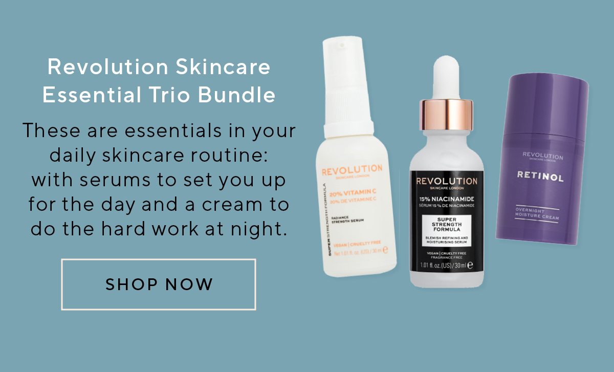 Revolution Skincare Essential Trio Bundle