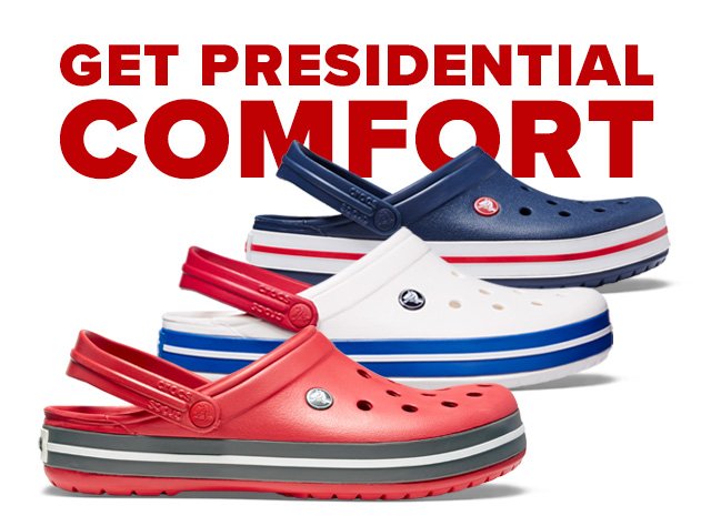 Get presidential comfort.