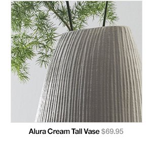 Alura Cream Vase