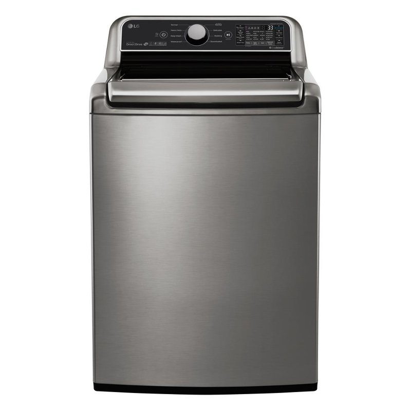 LG 5.0 cu. ft. Top Load Washer with TurboWash - Graphite Steel