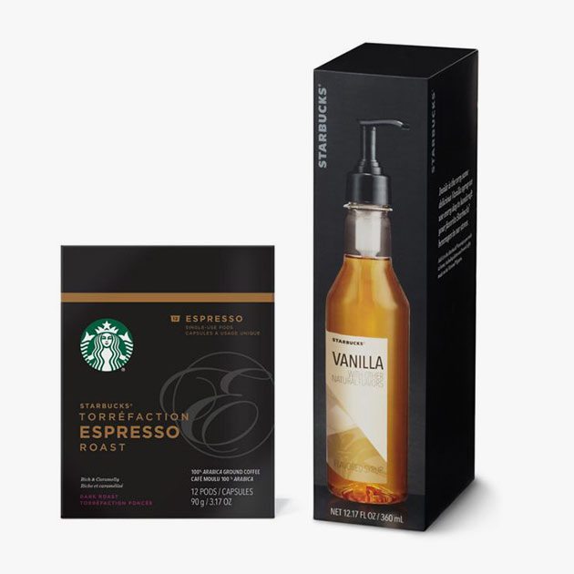 Starbucks® Verismo™ Pods & Syrups