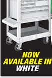  30 in. 5 Drawer Blue Mechanic's Cart 