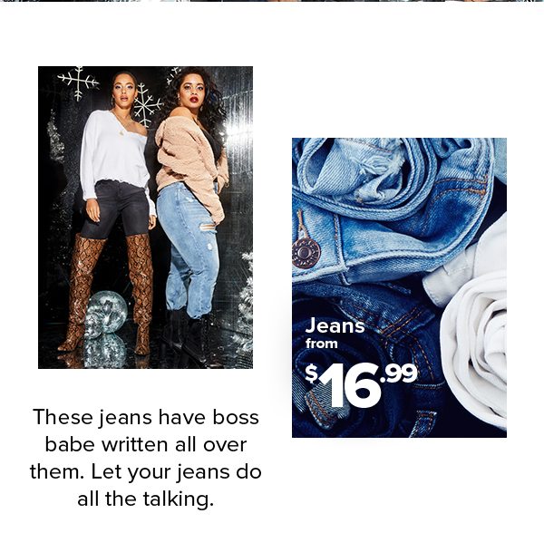 Shop Jeans from $16.99