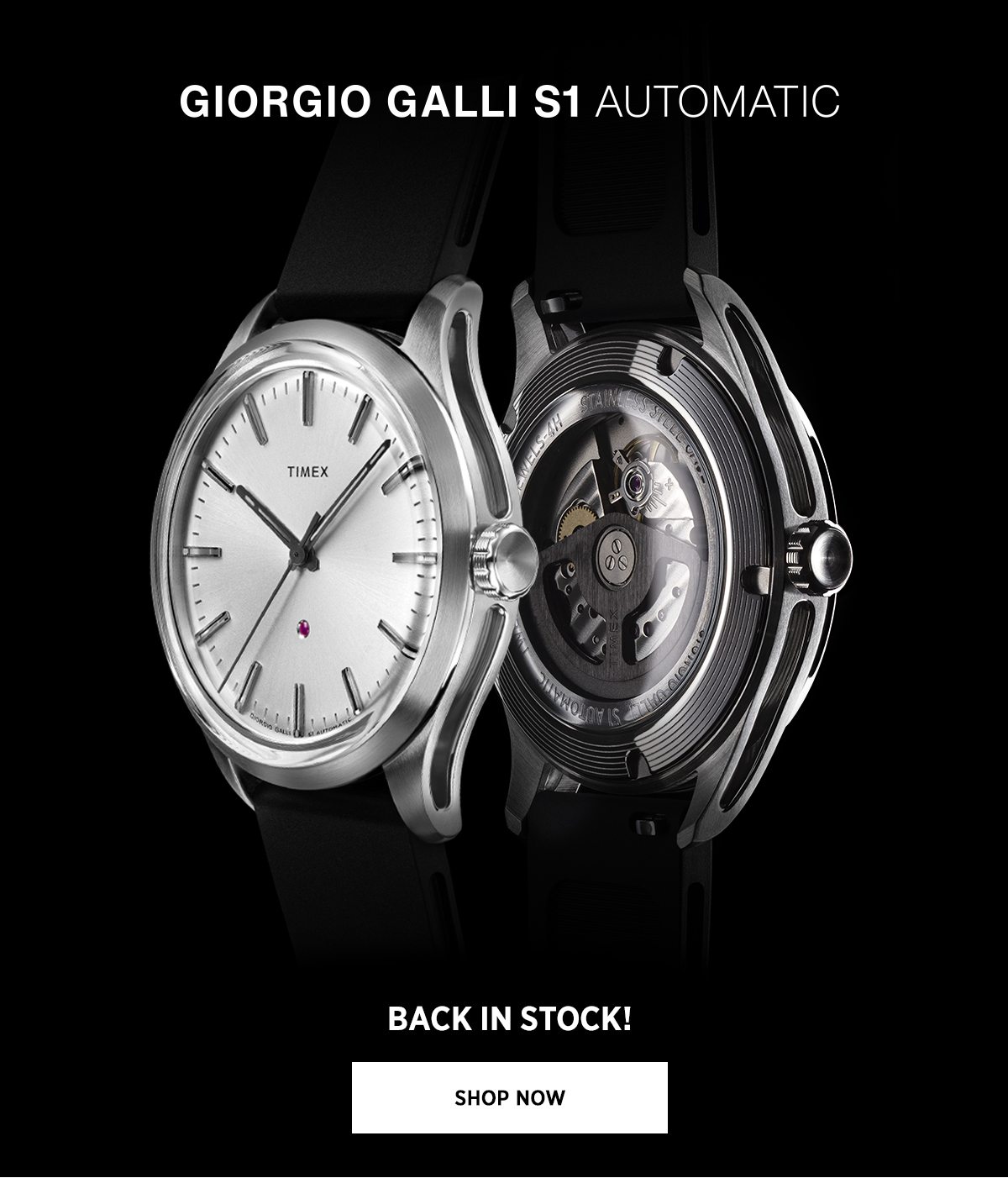 GIORGIO GALLI S1 AUTOMATIC | BACK IN STOCK! | SHOP NOW