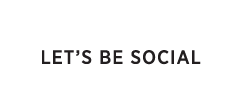 Let's be social