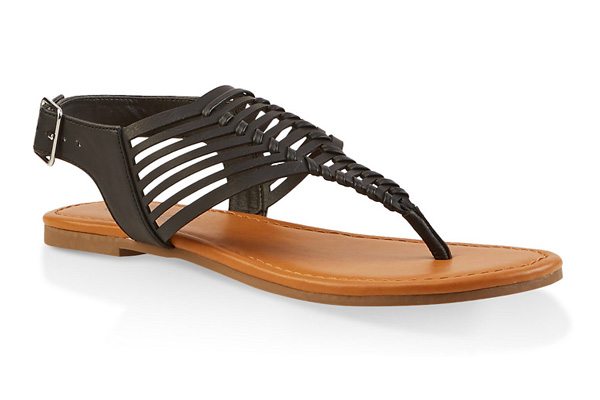 Woven Thong Sandals