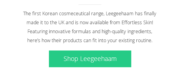 The first Korean cosmeceutical brand