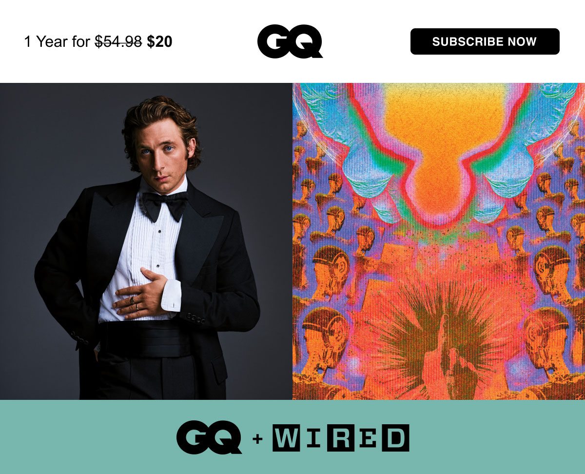 Subscribe to GQ + WIRED for only $20/year