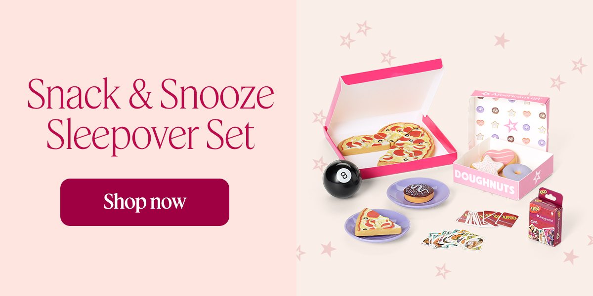 Snack & Snooze Sleepover Set