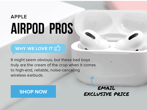 Apple AirPods Pros | Shop Now