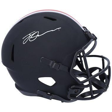 Jeff Okudah Ohio State Buckeyes Fanatics Authentic Autographed Riddell Eclipse Speed Replica Helmet