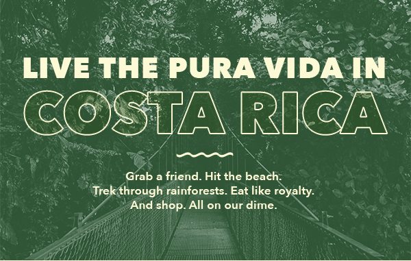 Live the Pura Vida in Costa Rica 