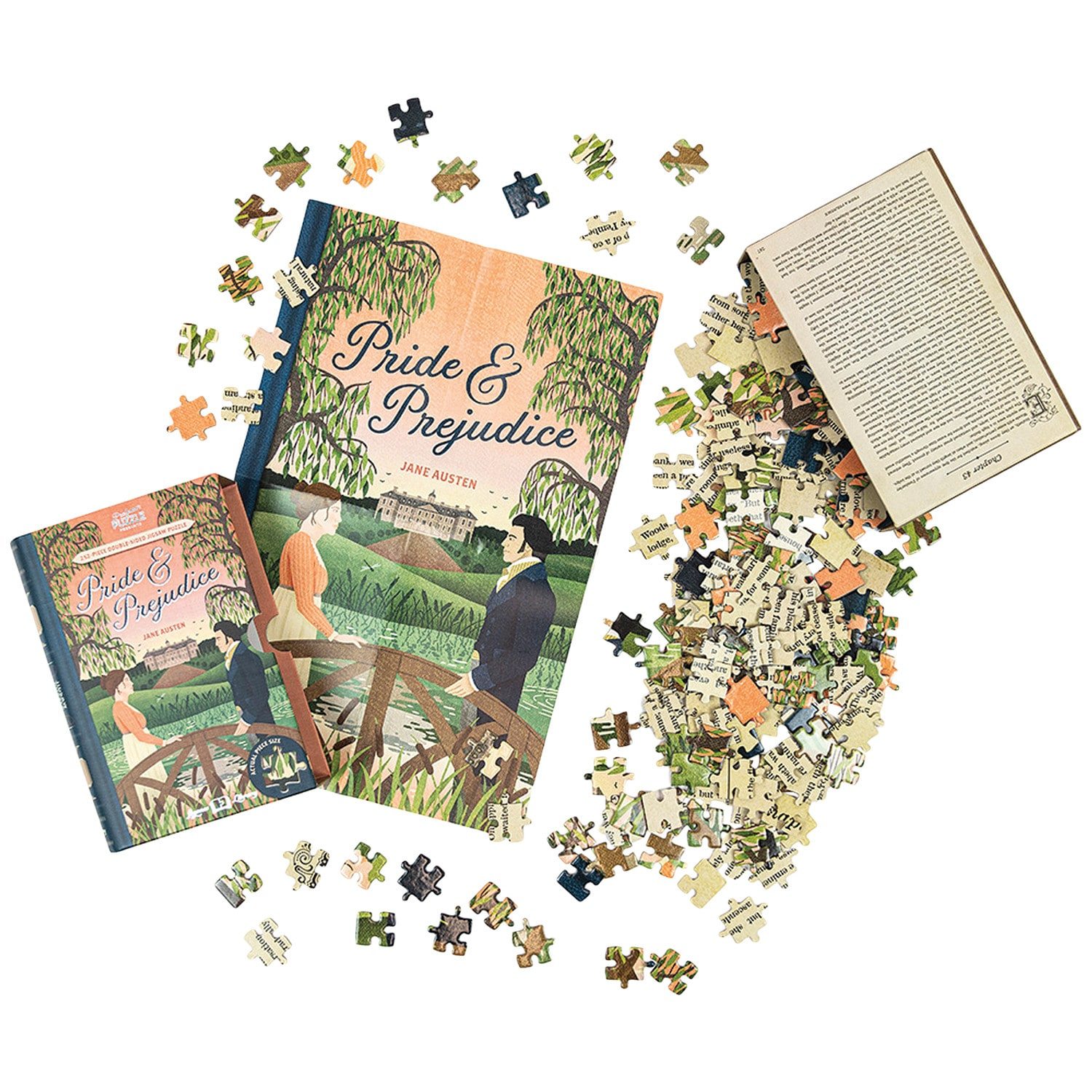 Pride and Prejudice Two-Sided Puzzle