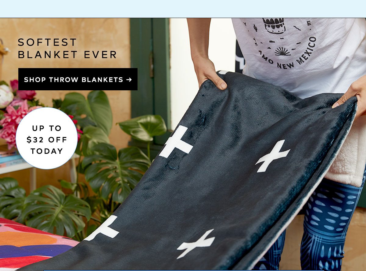 SOFTEST BLANKET EVER SHOP THORW BLANKETS >