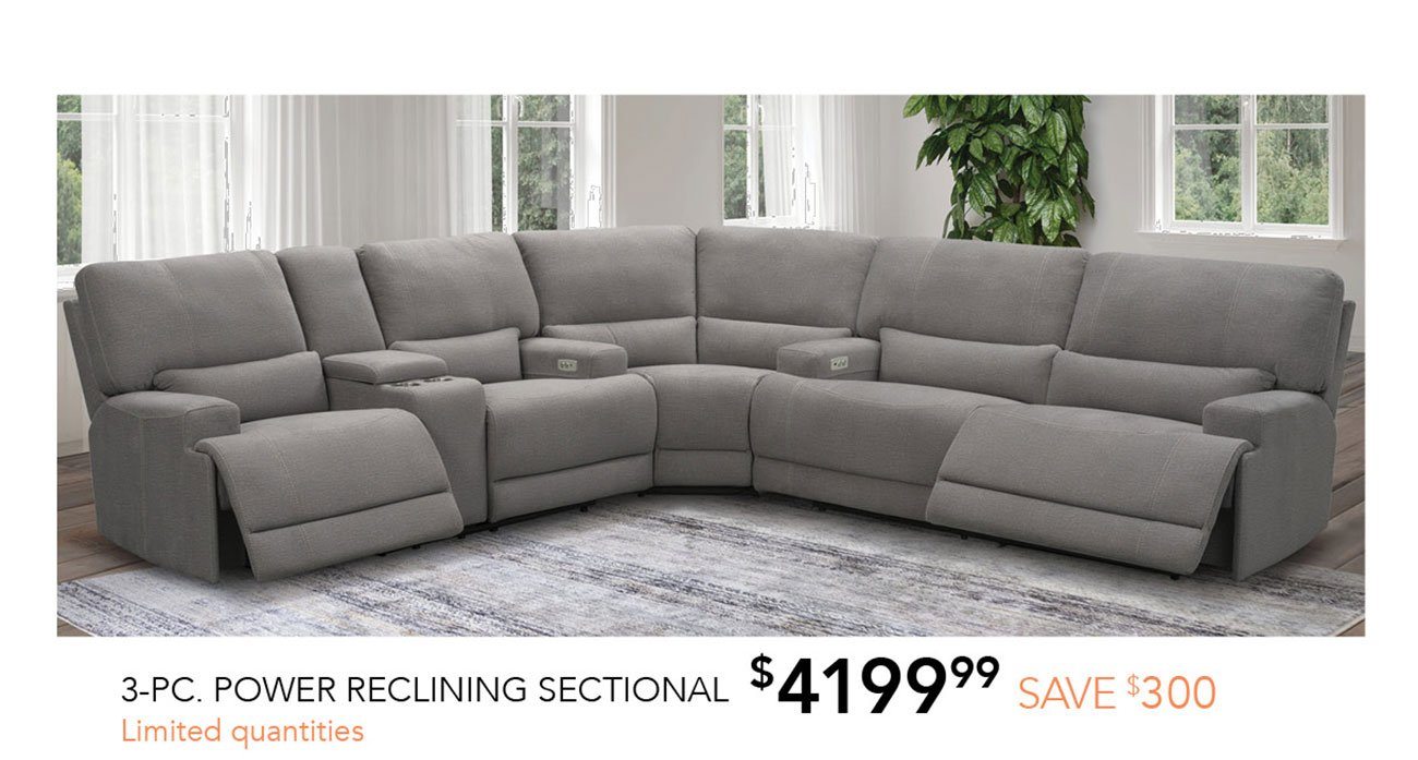 Power-reclining-sectional