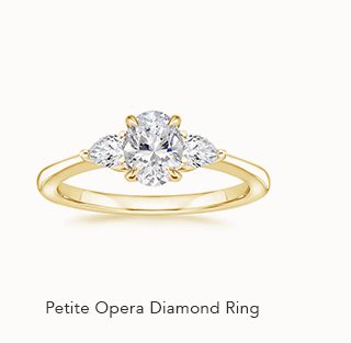 Petite Opera Diamond Ring