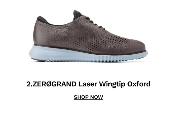 ZERØGRAND Laser Wingtip Oxford | SHOP NOW