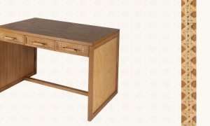 Rotan Writing Desk