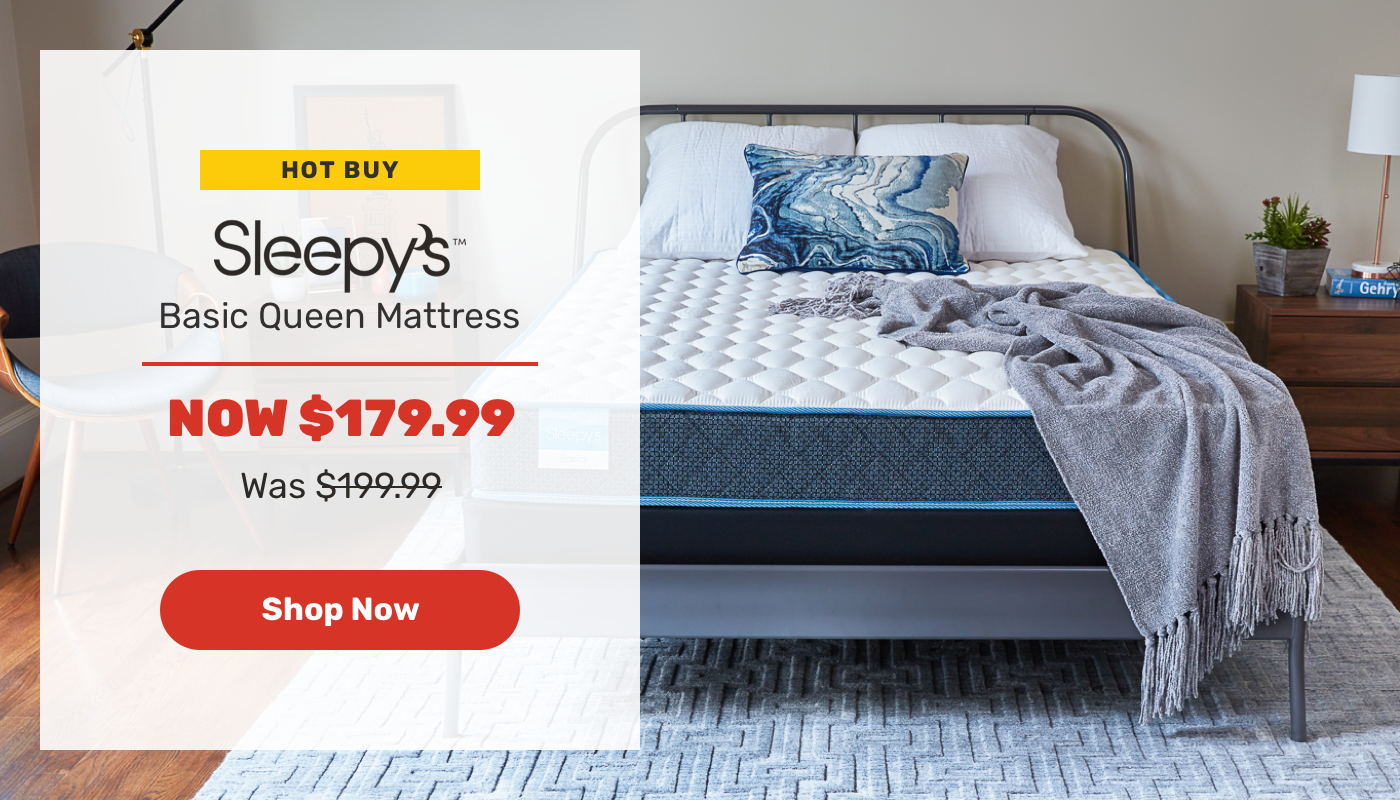 Hot buy Sleepy Basic Queen Mattress NOW $179.99 Shop now