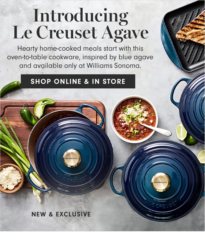 Introducing Le Creuset Agave - SHOP ONLINE & IN STORES
