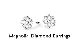 Magnolia Diamond Earrings